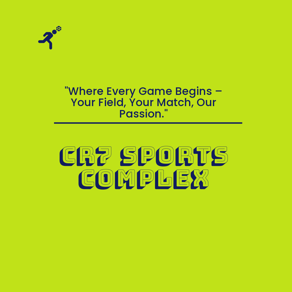 CR7 Sports Complex Logo